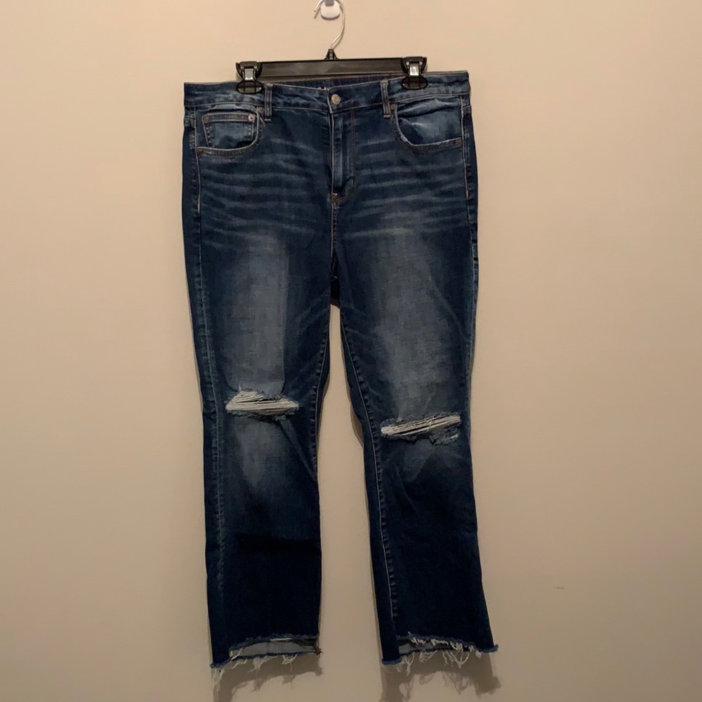 American Eagle destroyed jeans- sz 16 Reg